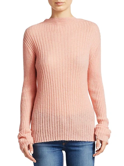 Shop Rag & Bone Donna Mohair Blend Turtleneck Sweater