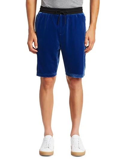 Shop Madison Supply Velvet Track Shorts