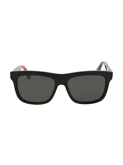 gucci 53mm square sunglasses