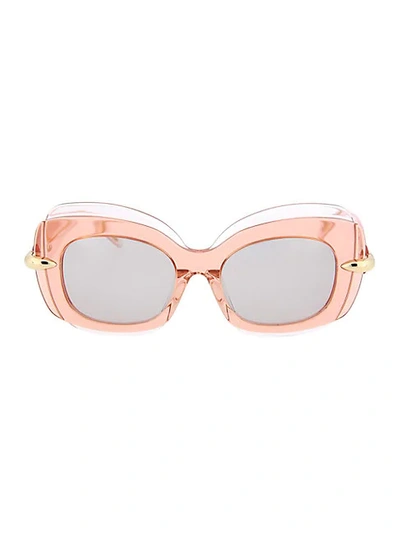 Shop Pomellato 50mm Squared Cat Eye Sunglasses