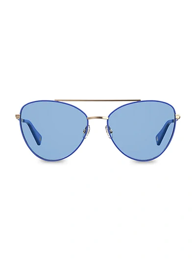 Shop Moschino 59mm Aviator Sunglasses