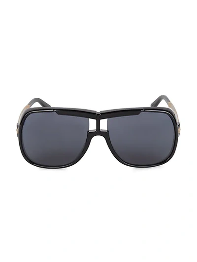 Shop Tom Ford 62mm Injected Shield Sunglasses