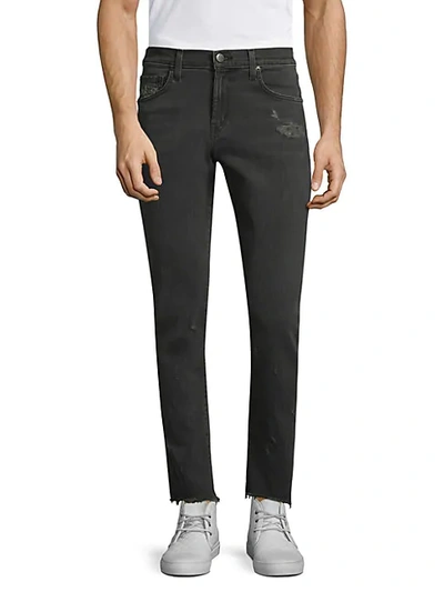 Shop J Brand Tyler Tapered Slim-fit Ripped Jeans