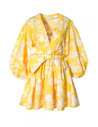 Shop Aggi Dress Tina Days Of Sun In Yellow
