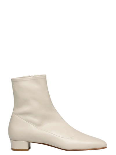 Shop By Far Este Boot White Leather