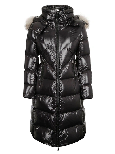 Shop Moncler Ribafur Padded Parka In Black