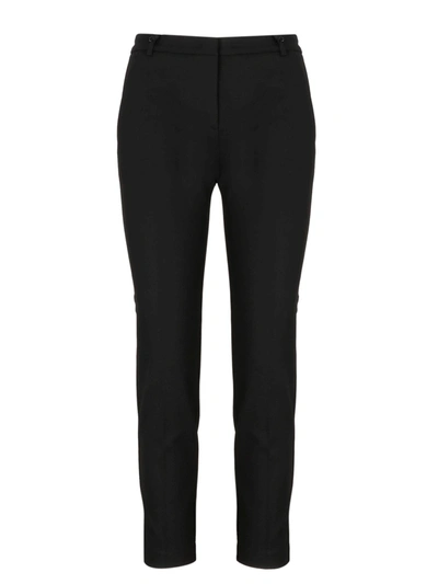 Shop Pinko Tight Pants In Black