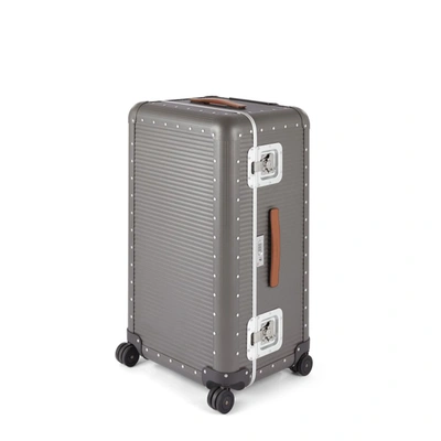 Shop Fpm Aluminum Bank-trunk On Wheels S In Steel - Grey