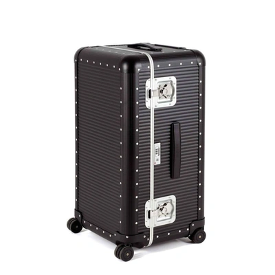 Shop Fpm Aluminium Bank-trunk On Wheels In Caviar Black