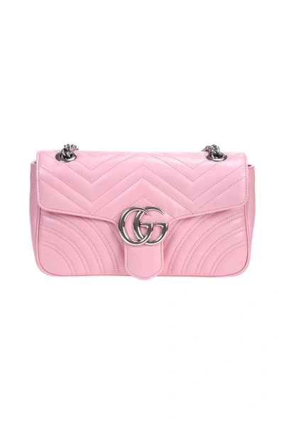 Shop Gucci Shoulder Bag In Rosa