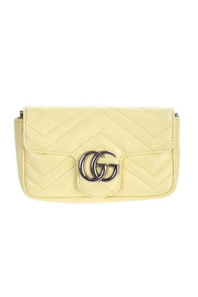 Shop Gucci Shoulder Bag In Giallo