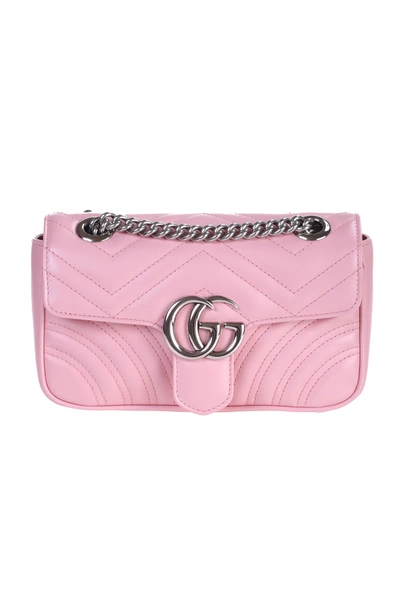 Shop Gucci Shoulder Bag In Rosa