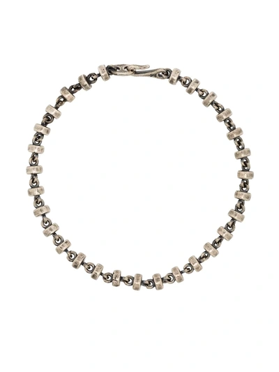 Shop M Cohen Omni Beaded Bracelet In Silver