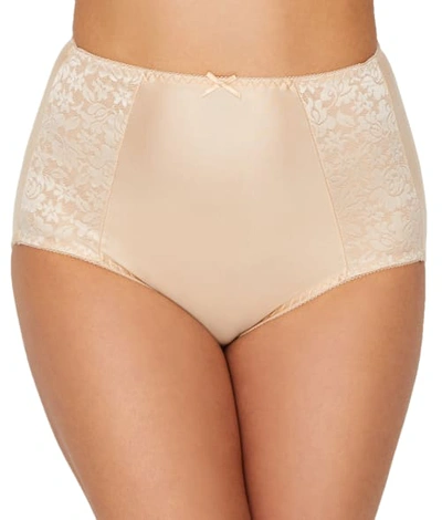 Shop Bali Essentials Double Support Brief In Soft Taupe