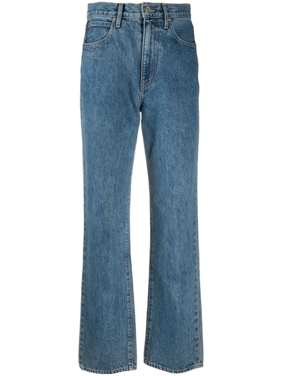 Silverlake High-rise Straight-leg Jeans In Blue | ModeSens