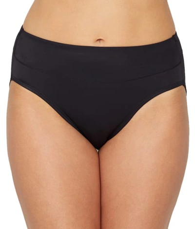 Shop Bali Smooth Passion For Comfort Hi-cut Brief In Black