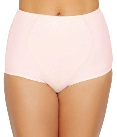 Shop Bali Tummy Panel Firm Control Brief 2-pack In Porcelain,blush