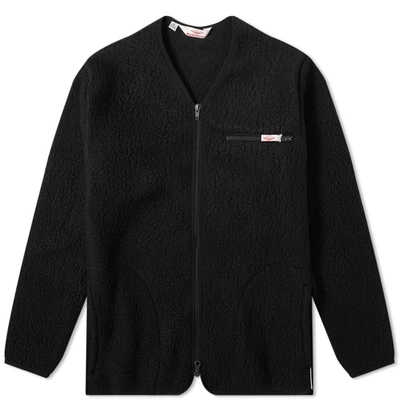 Shop Battenwear Lodge Cardigan In Black