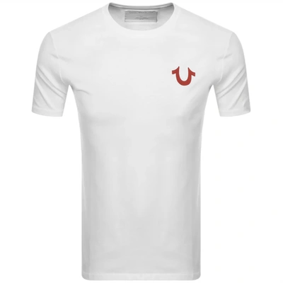 Shop True Religion Buddha Logo T Shirt White