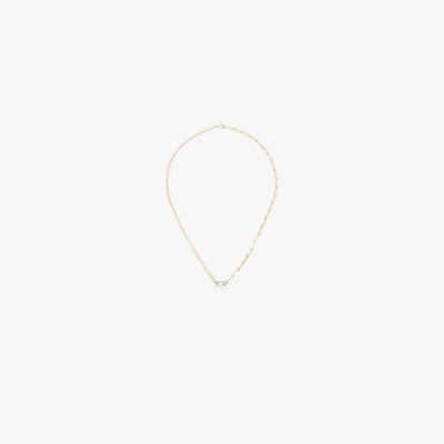 Yvonne Léon 18k Yellow Gold Diamond Link Choker Necklace In Gold