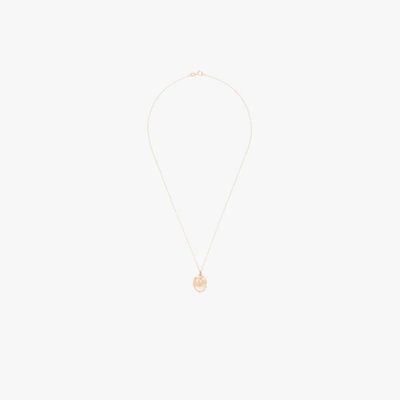 Shop Alighieri 9k Rose Gold Sinking Stars Necklace In Pink