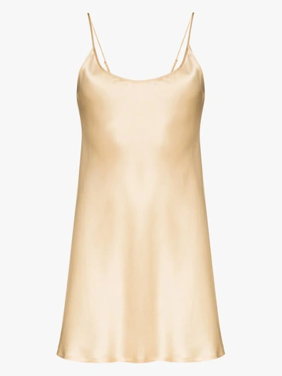 Shop La Perla Kurzes Kleid In Nude