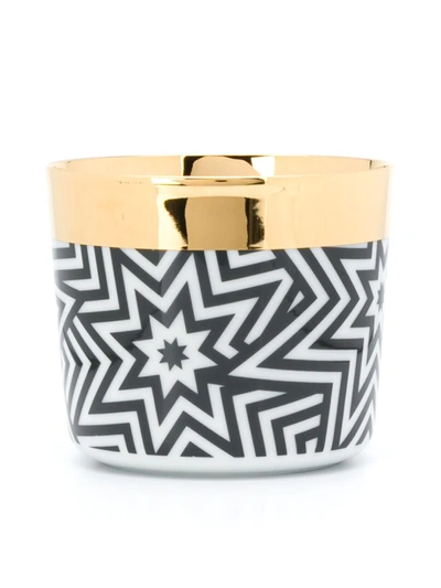 Fürstenberg Star-patterned Cup In Black