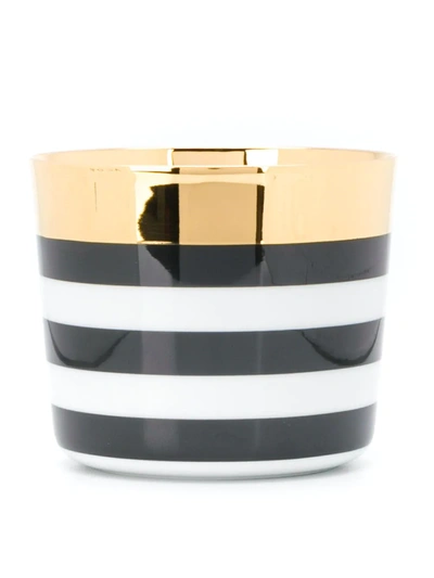 Shop Fürstenberg Striped Cup In Black