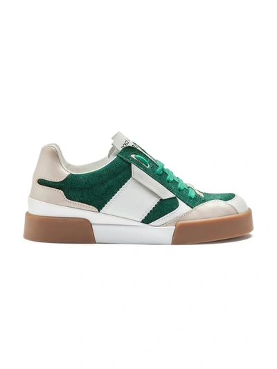 Shop Dolce & Gabbana Miami Low-top Sneakers In White