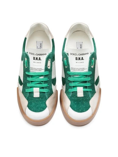 Shop Dolce & Gabbana Miami Low-top Sneakers In White