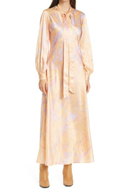 ralph lauren tie dye maxi dress