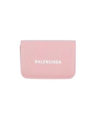 Shop Balenciaga Wallets In Pink