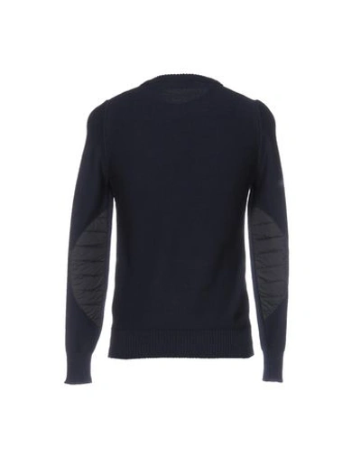 Shop Duvetica Sweaters In Dark Blue