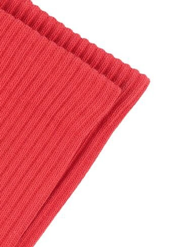 Shop Balenciaga Short Socks In Red