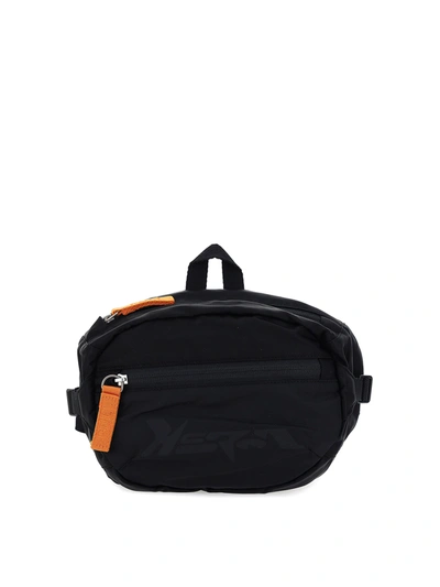 Shop Heron Preston Logo Patch Nylon Belt Bag In Black