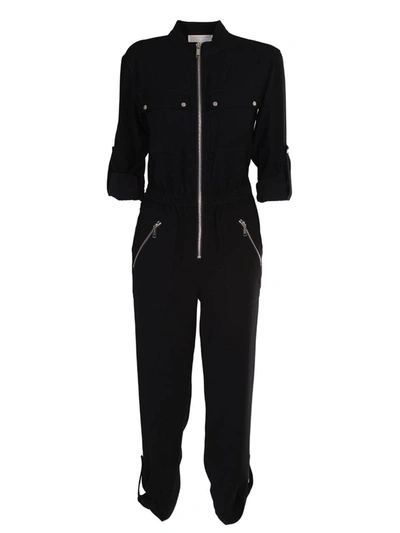 Shop Michael Kors Jersey Jumpsuit In Black