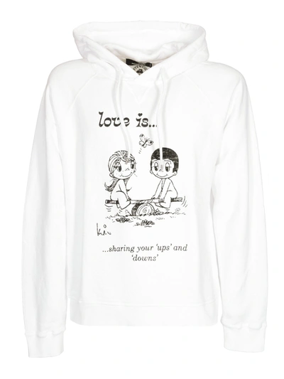 Shop Dsquared2 Love Is... Hoodie In White