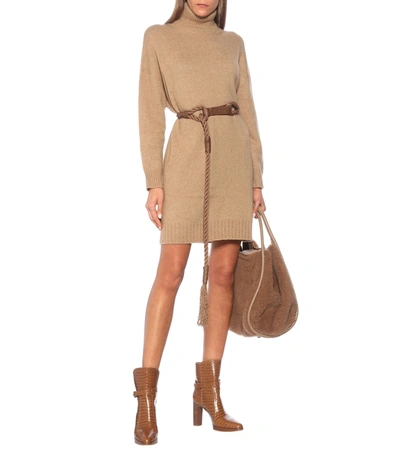 Shop Max Mara Vespa Cotton Rope Belt In Brown