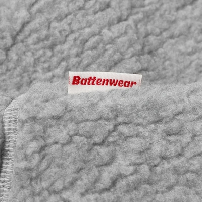 Shop Battenwear Eitherway Neck Warmer In Grey