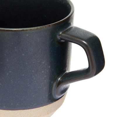 Shop Kinto Clk-151 Small Ceramic Mug In Black