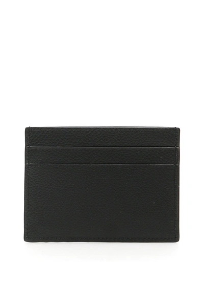 Shop Balenciaga Logo Cash Cardholder In Black White