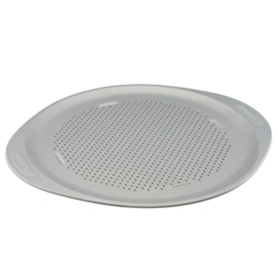 Farberware Goldenbake Nonstick Perforated Pizza Pan, 15.5-inch, Light Gray In Light Gray