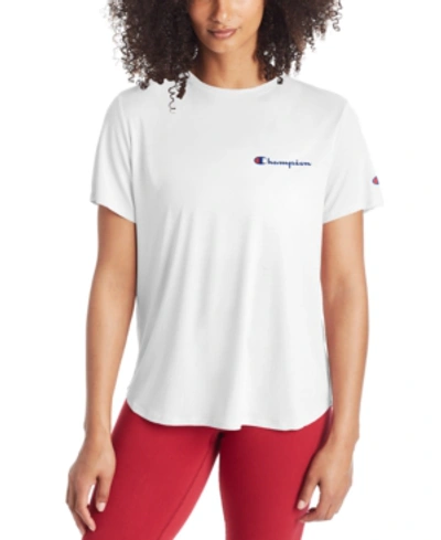 Shop Champion Women's Classic Logo T-shirt In White