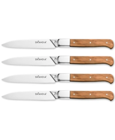 Shop Hampton Forge Argent Orfevres  Lynden Steak Knives, Set Of 4 In Multi
