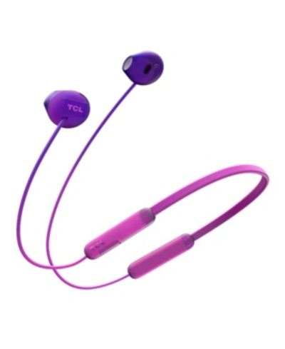 Shop Tcl Socl200 Bluetooth Headphones In Purple