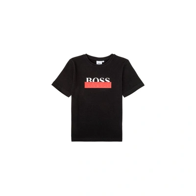 Shop Hugo Boss Boss T-shirt In Black