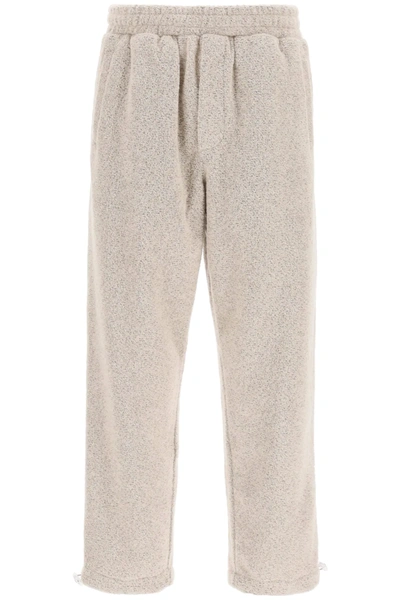 Shop The Silted Company Argo Boucle' Jogger Pants In Beige