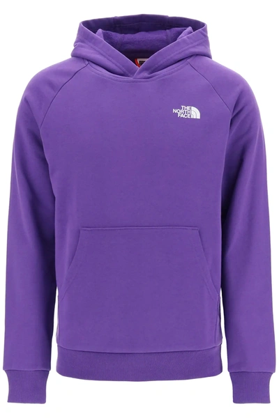 Shop The North Face Redbox Logo Print Hoodie In Purple