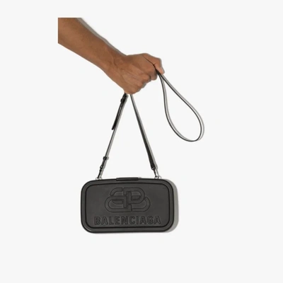 Shop Balenciaga Black Lunch Box Cross Body Bag