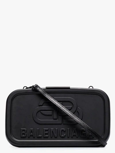 Shop Balenciaga Black Lunch Box Cross Body Bag